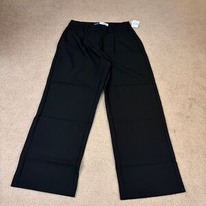 NWT Old Navy Women's Black Wide-Leg Pants